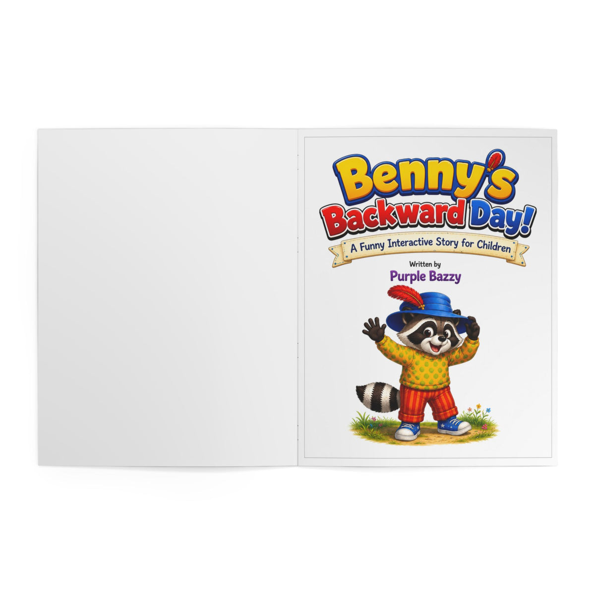 "Benny's Backward Day" Interactive Children's Storybook