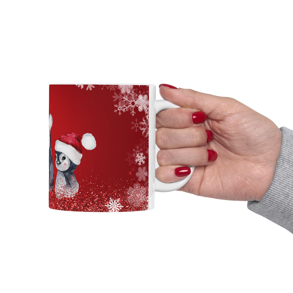 Christmas Penguin Coffee Mug (11oz & 15oz)