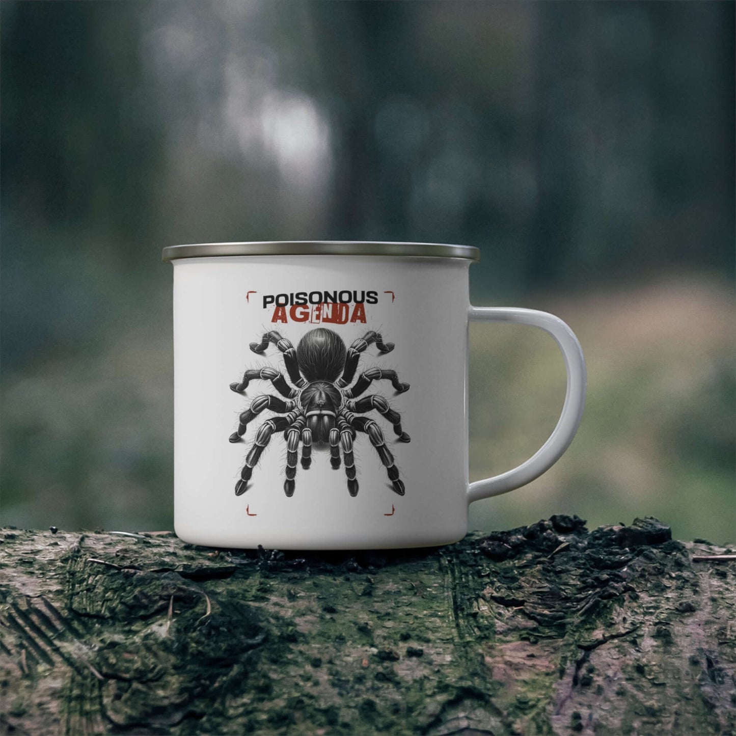 Arachnophobia Outdoor Adventure Camping Mug, Brand63