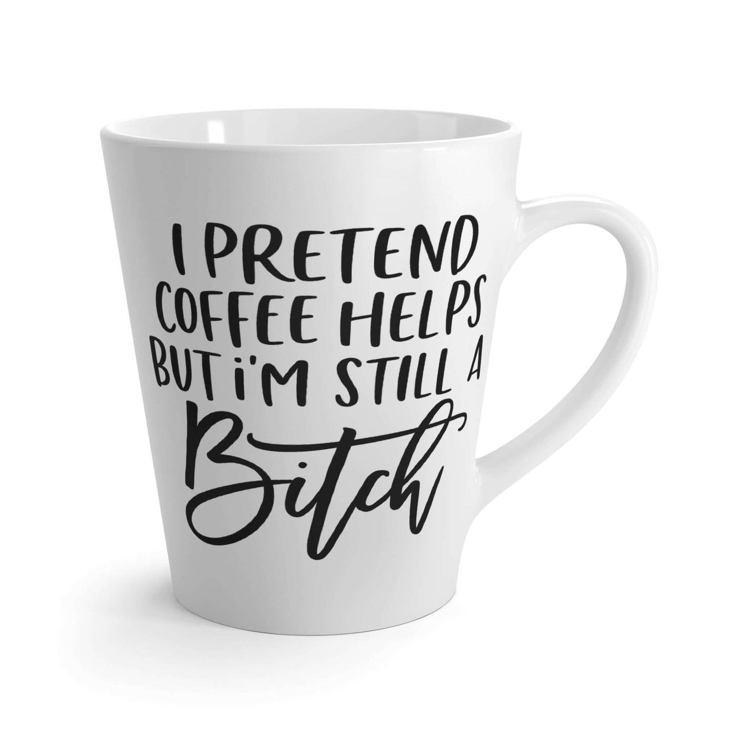 BitchCraft 12oz Latte Coffee Mug, Brand63