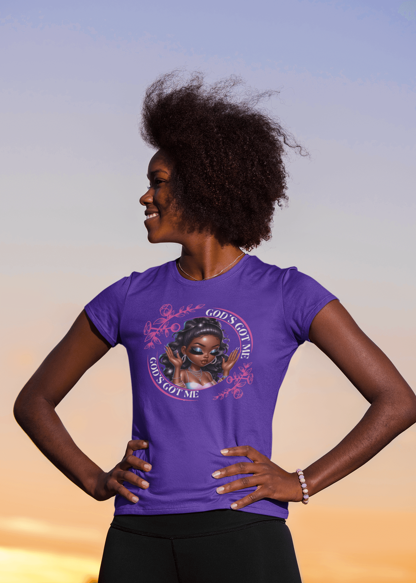 Blessed Life T-shirt, "God's Got Me", Brand63