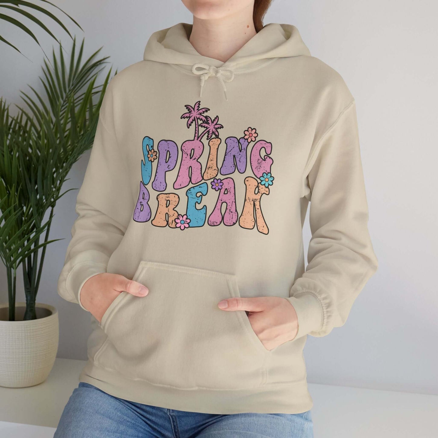 BonFire Spring Break heavy hoodie, Brand63
