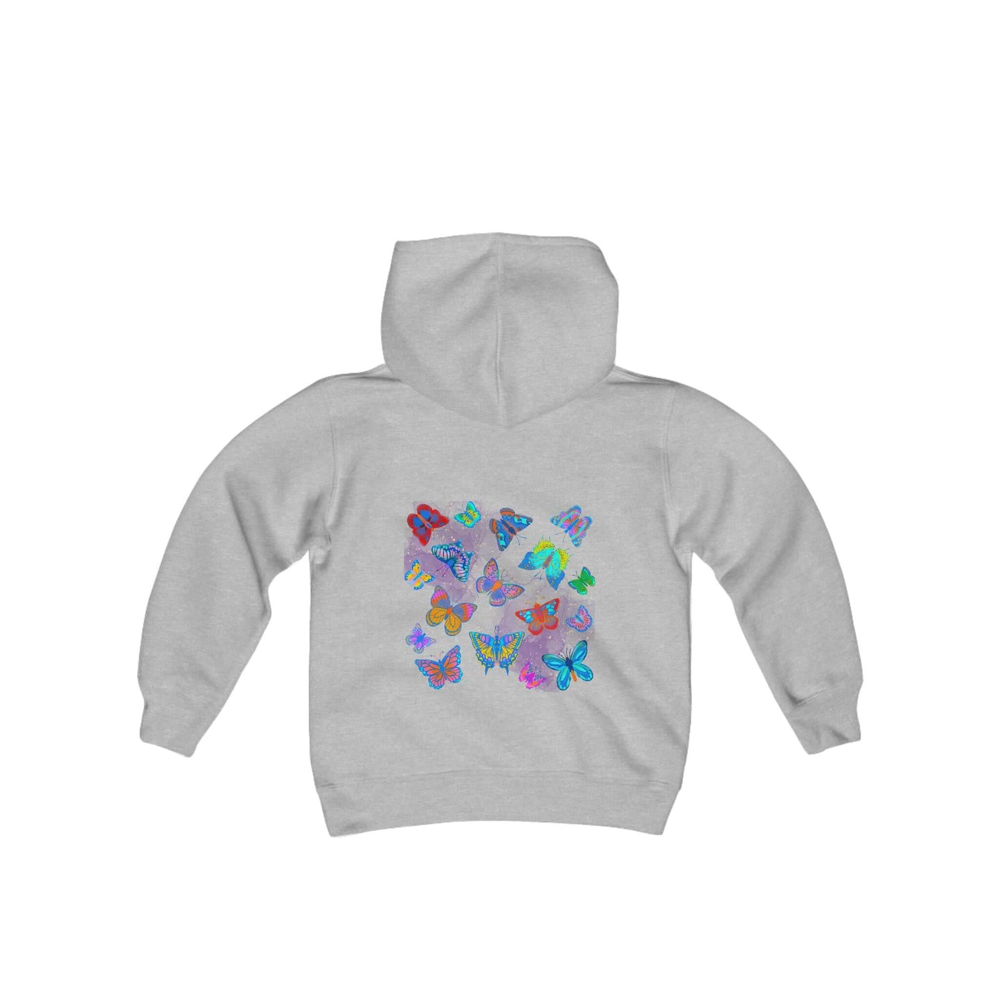 Butterfly-WishesKids Hoodie | Youth Heavy Blend Hooded Sweatshirt, Brand63