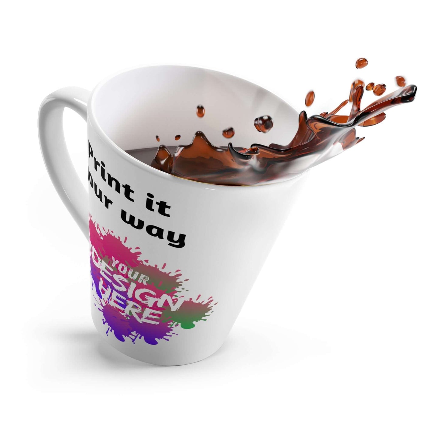 Create Your Own Latte Mug, Brand63