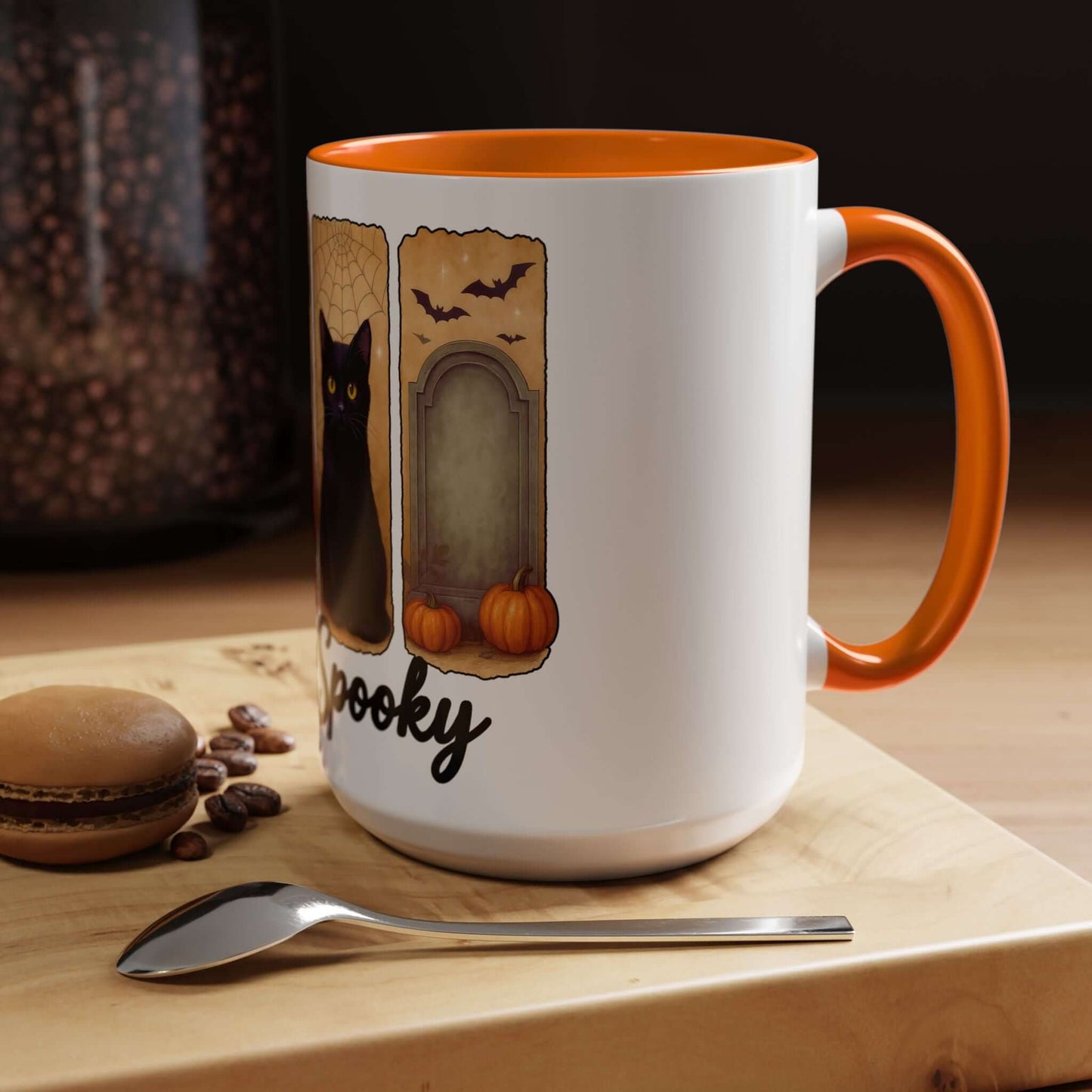 Cute Halloween Spooky Mug, Brand63