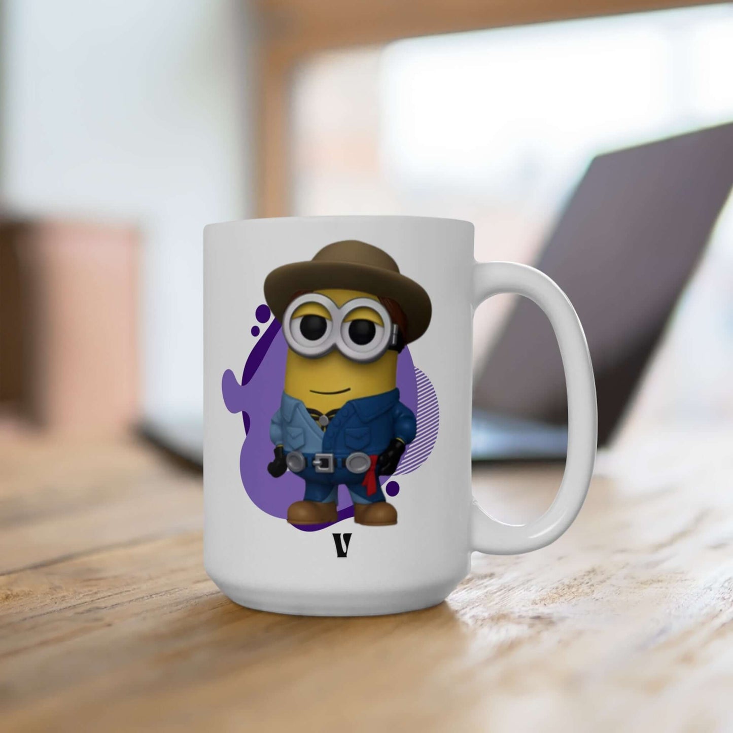 Exclusive BTS V Minion Ceramic Mug, 15oz, Brand63