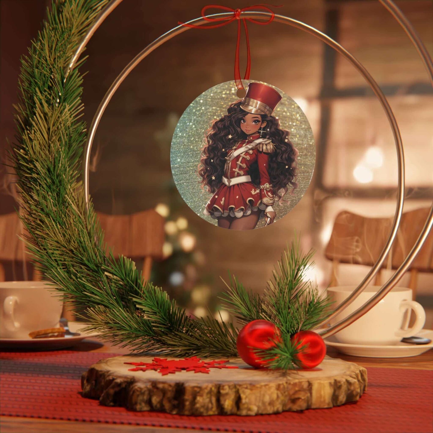 Exclusive Black Nutcracker Diva Ornament (Style 1), Brand63