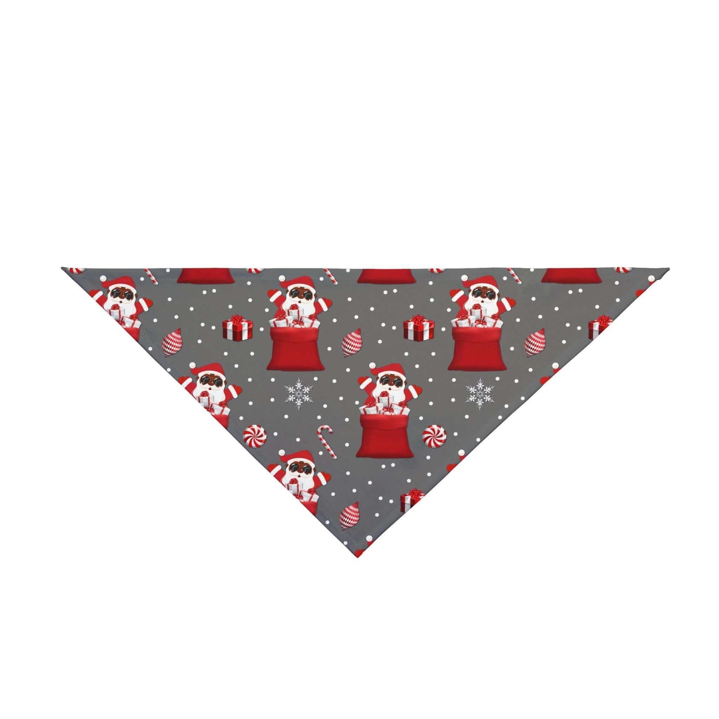 Exclusive Christmas Santa Pet Bandana, Paw-Sonality, Brand63