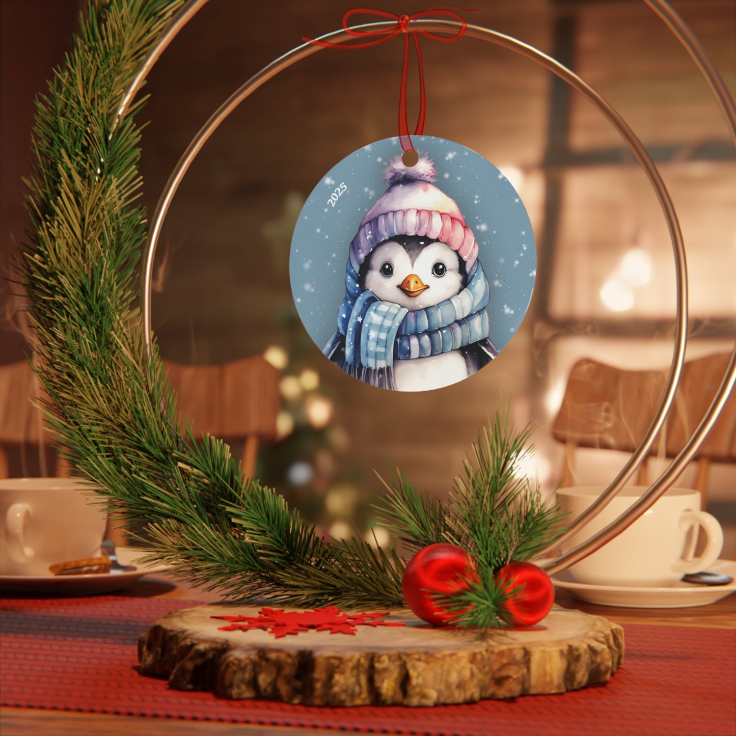 Exclusive Warm & Coy Friends Ornament (Style 2), Brand63