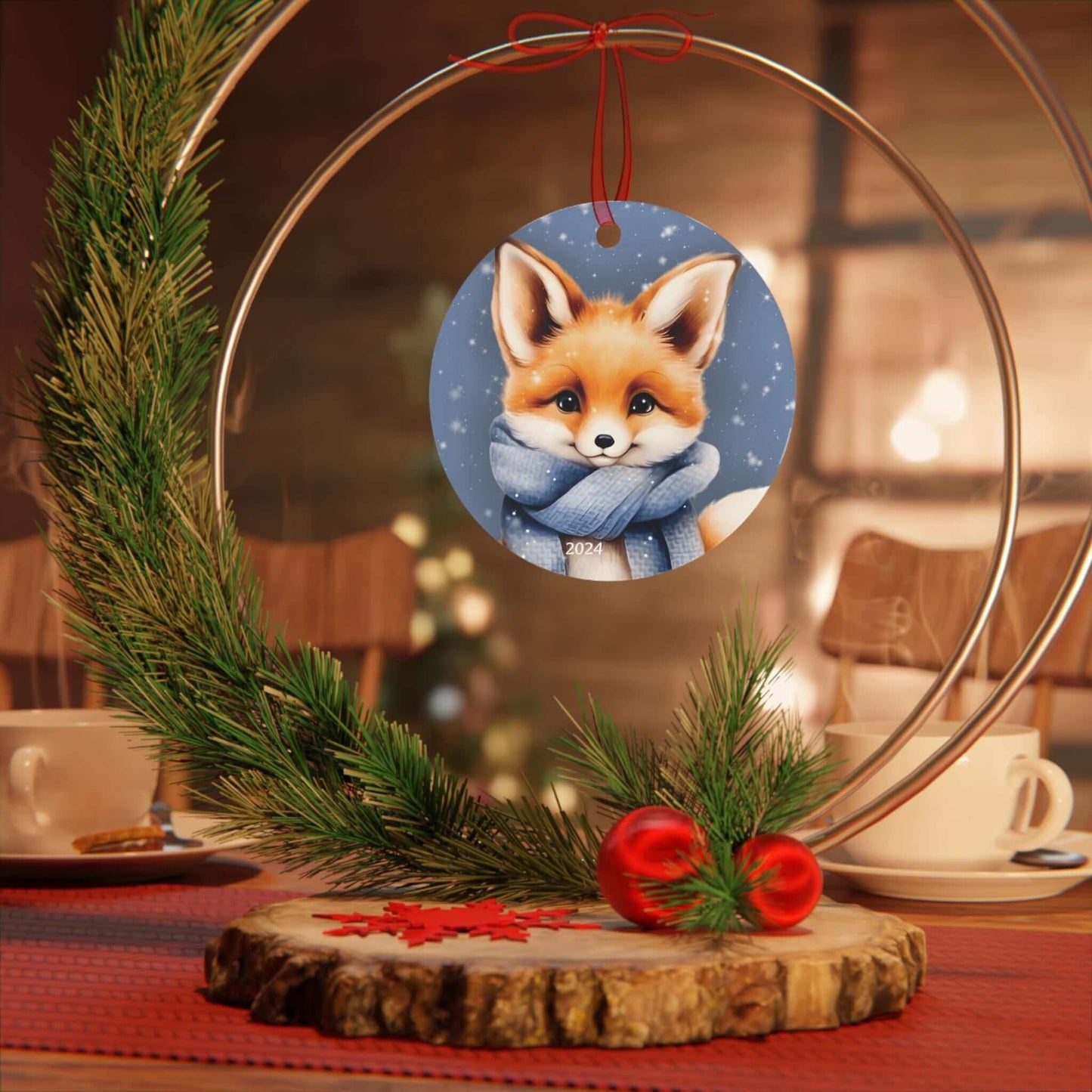 Exclusive Warm & Cozy Friends Ornament (Style 3), Brand63
