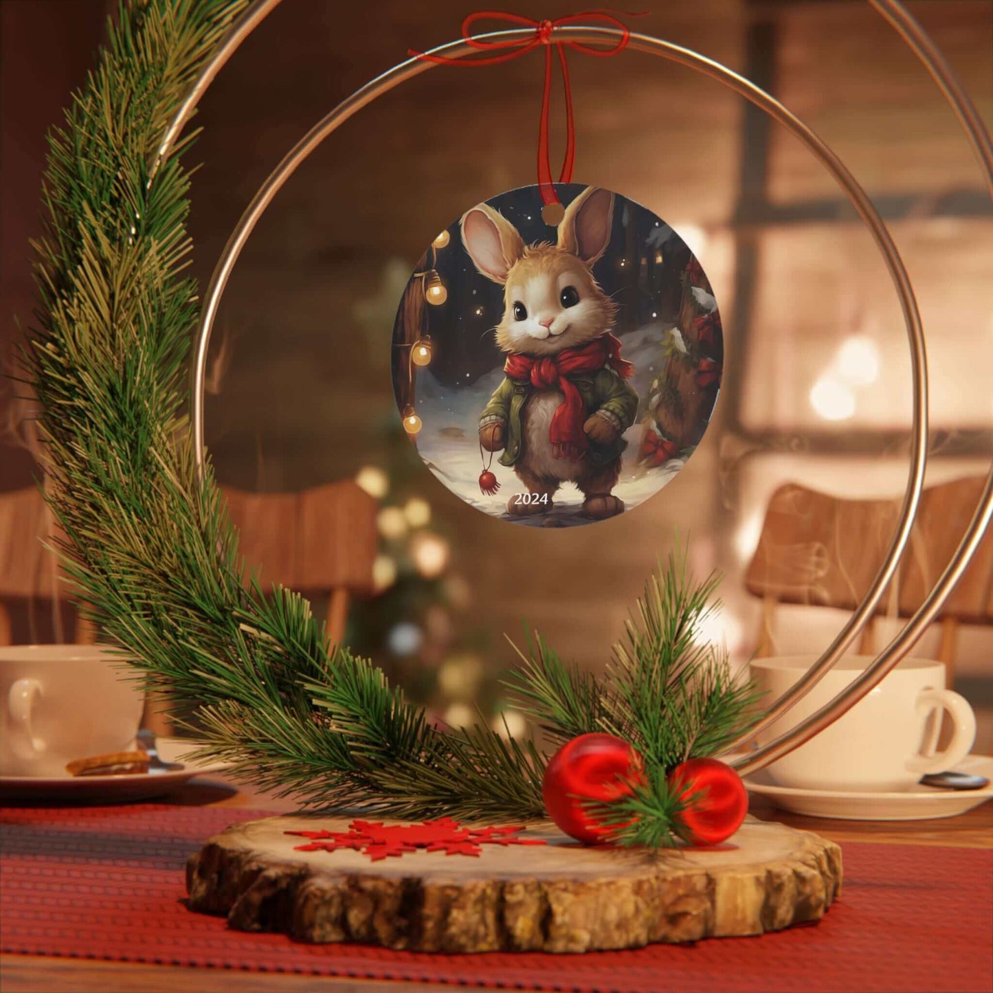 Exclusive Warm & Cozy Friends Ornament, (Style 4), Brand63