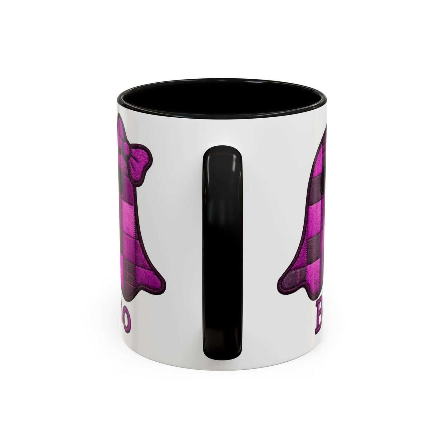 Faux Embroidered Ghost Coffee Mug, Brand63