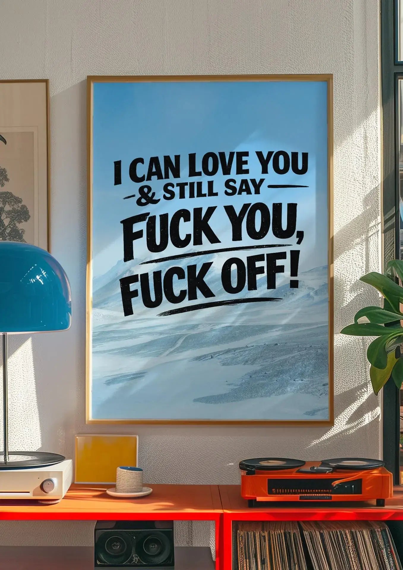 F*ck You Quote Instant Download Printable Wall Art