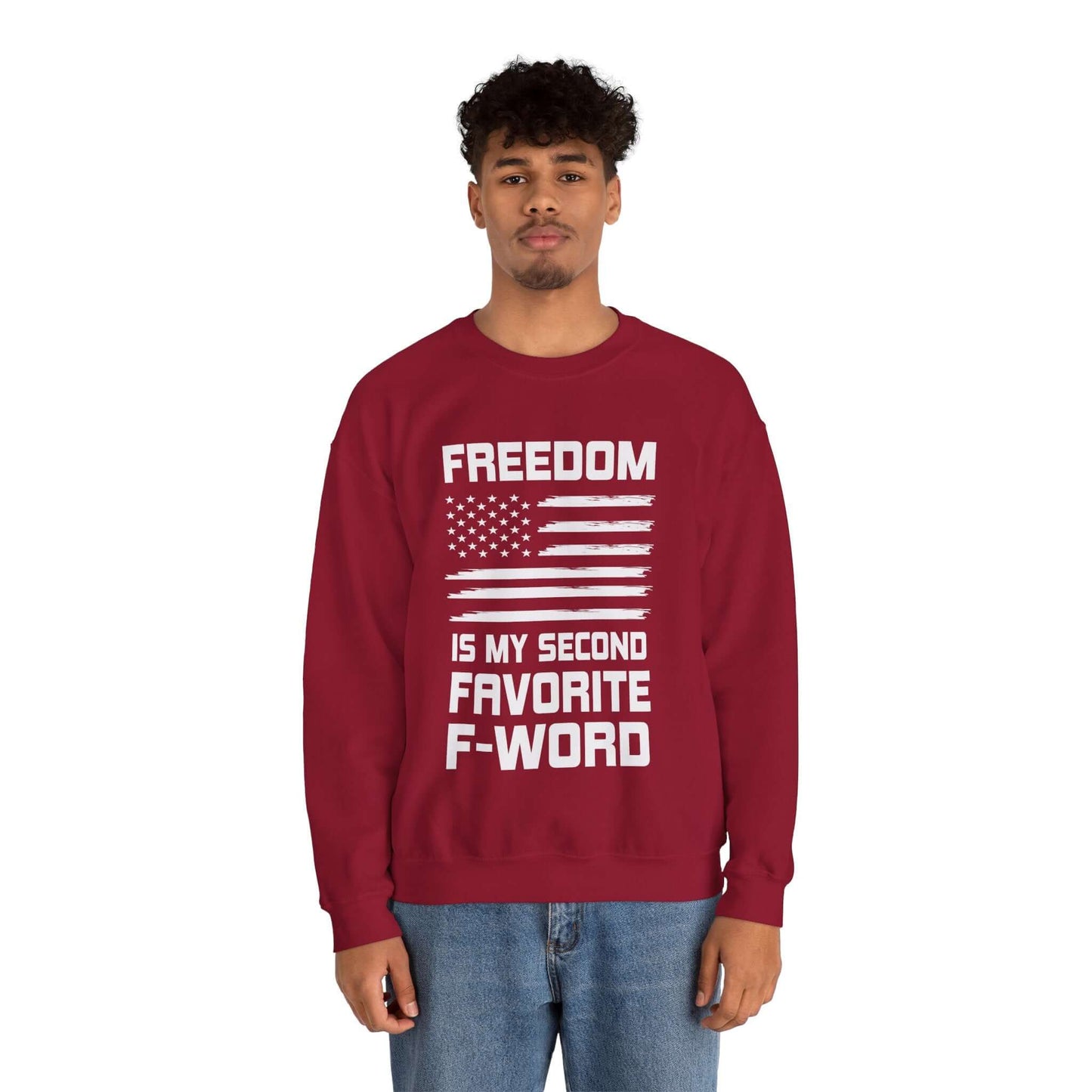 Freedom and F-Word Men's and Women Sweatshirt, Brand63