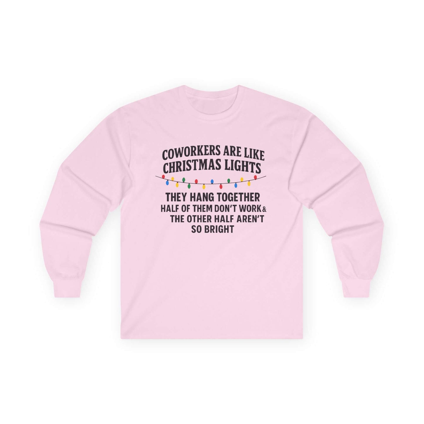 Funny Christmas Office Party Long Sleeve Shirt