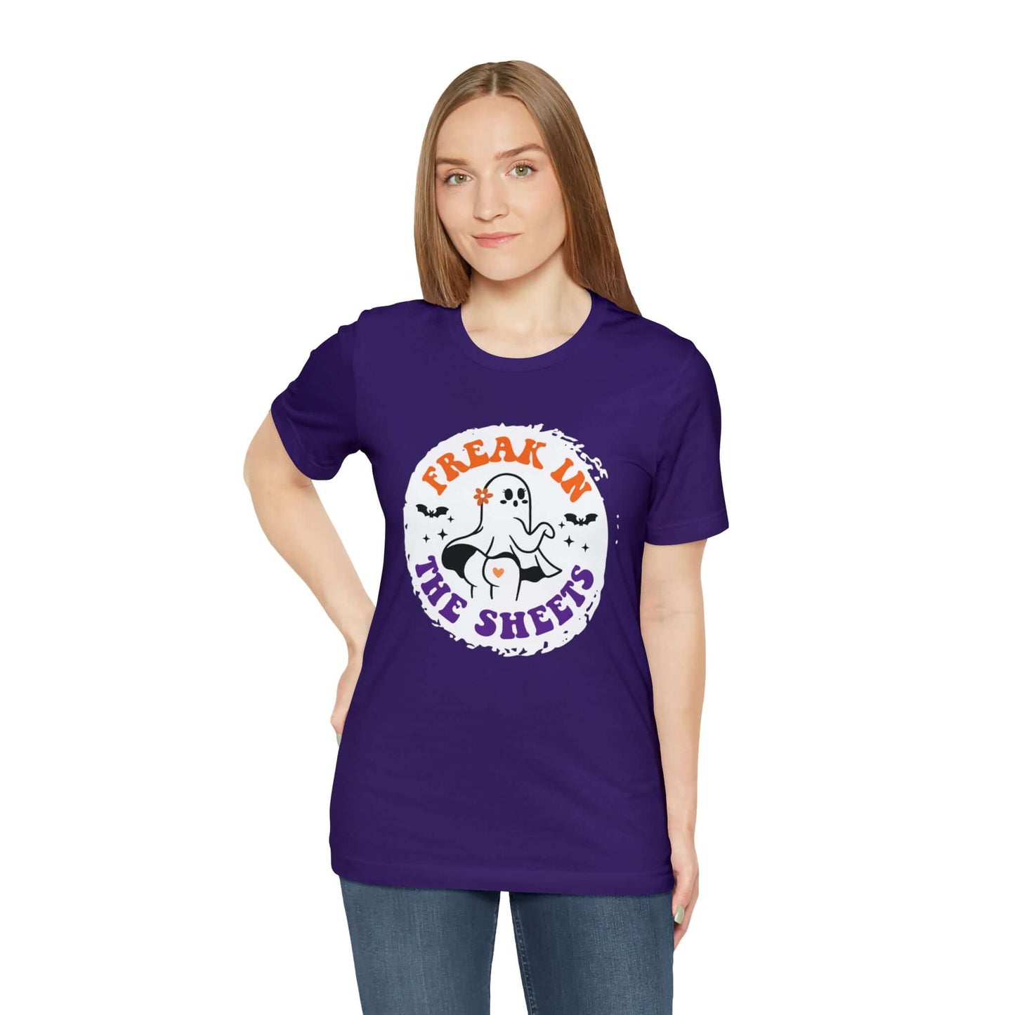 Halloween Freak in The Sheets Ghost Shirt, Brand63