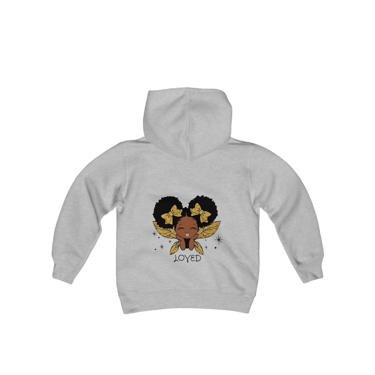 LOVED-Kids Hoodie | Youth Heavy Blend Hooded Sweatshirt, Brand63