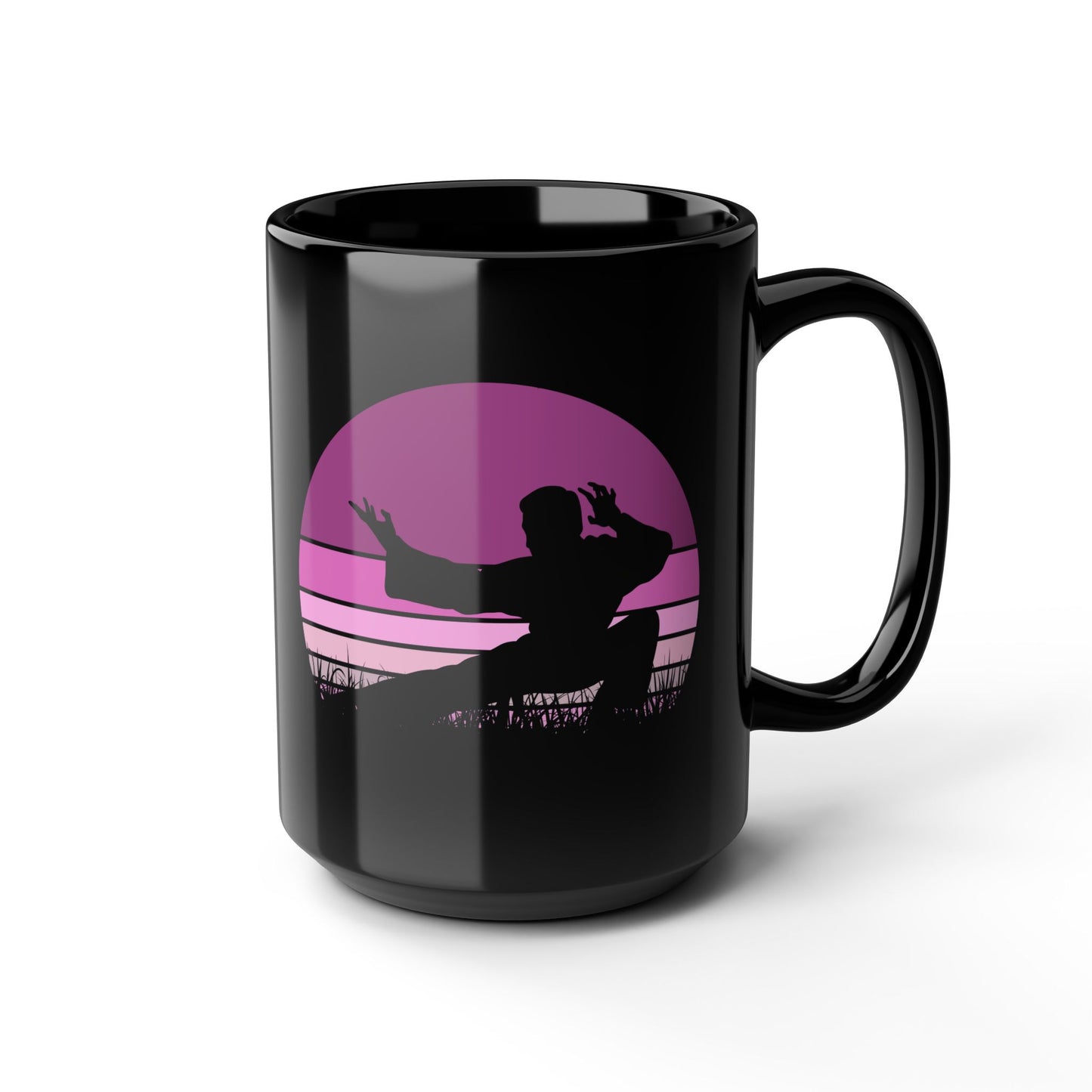 Martial Arts Sunset 15oz Mug, Brand63