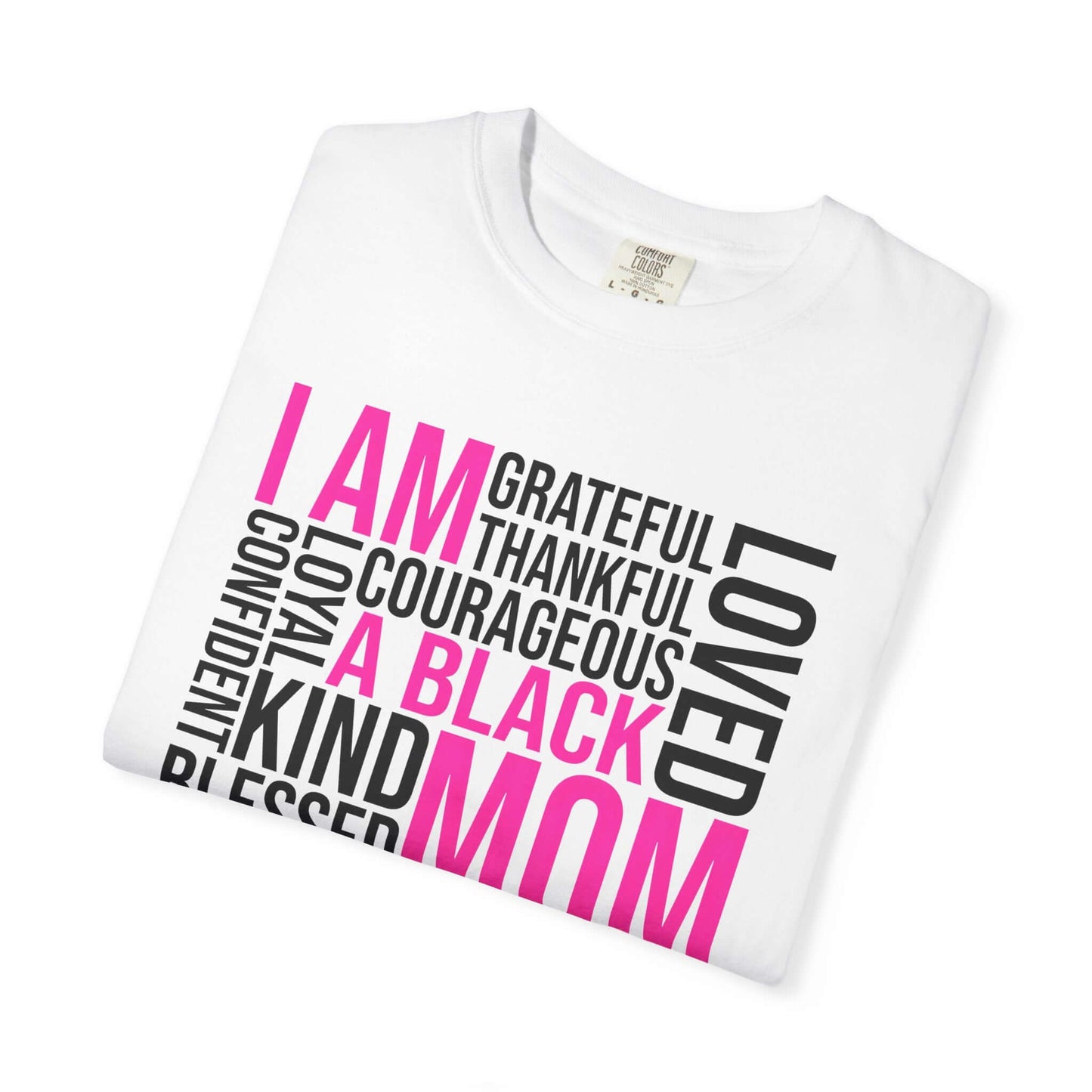 Mother's Day Black Mother Graphic Tee, Brand63