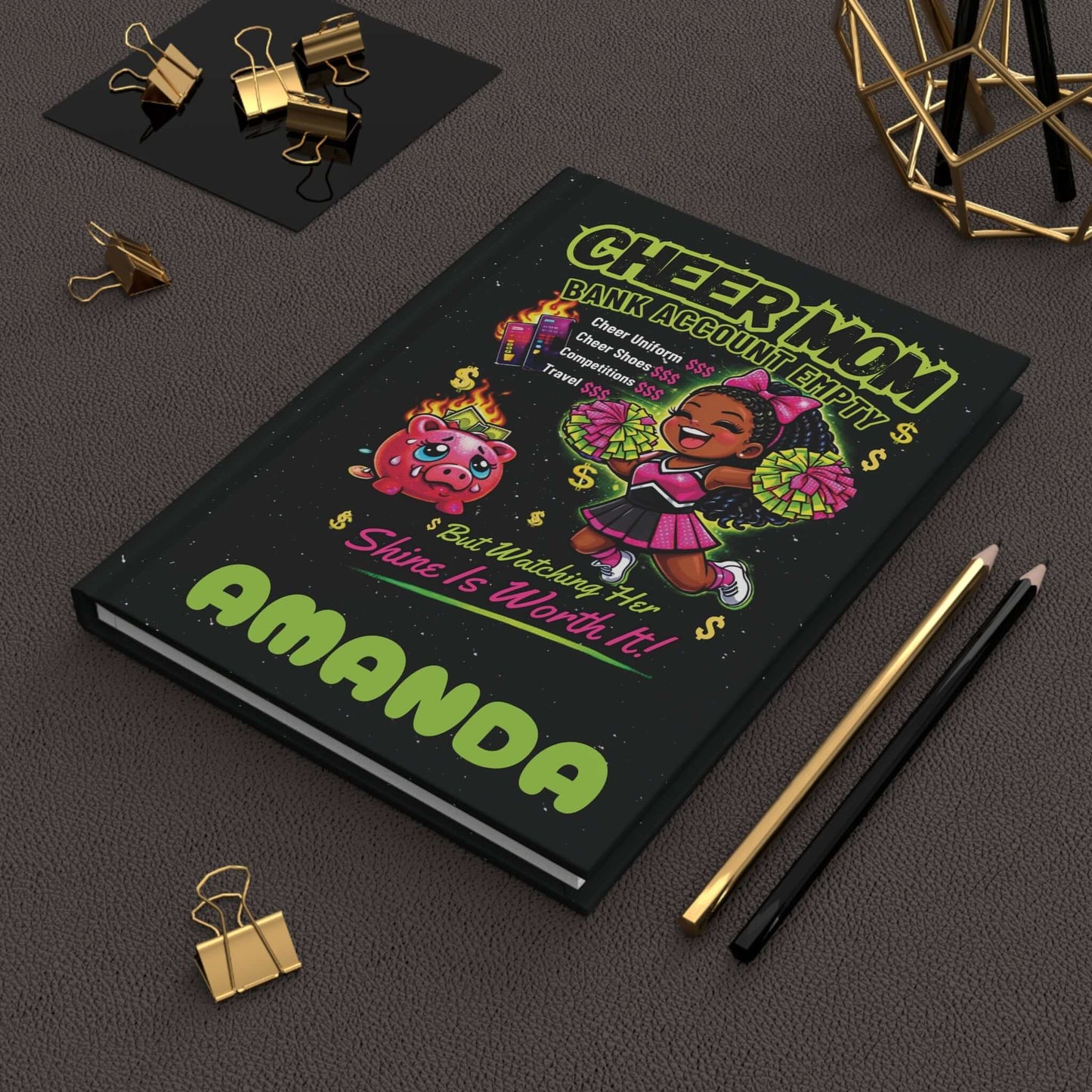 Personalize It! Cheer Mom Journal, Brand63