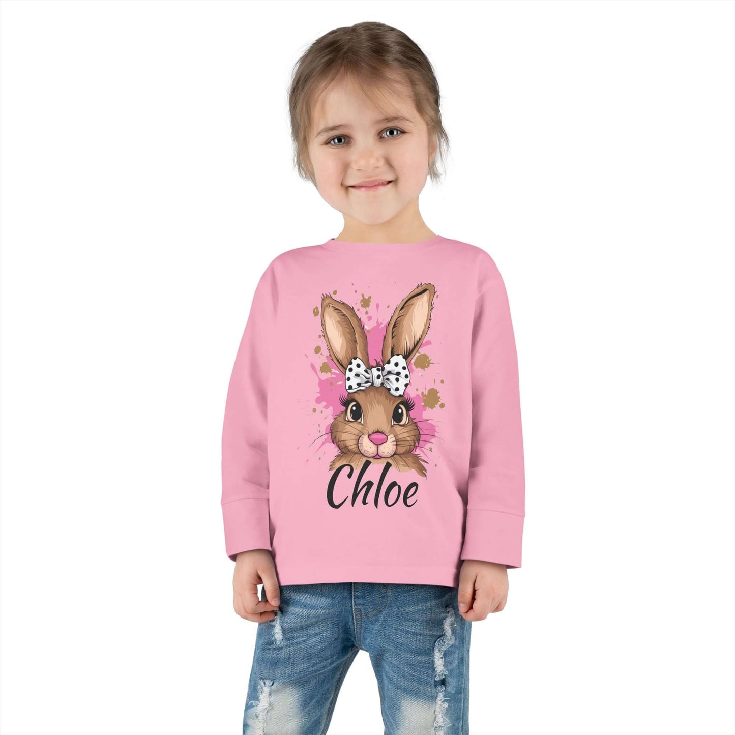 Personalized Easter Bunny Toddler Tee, Brand63