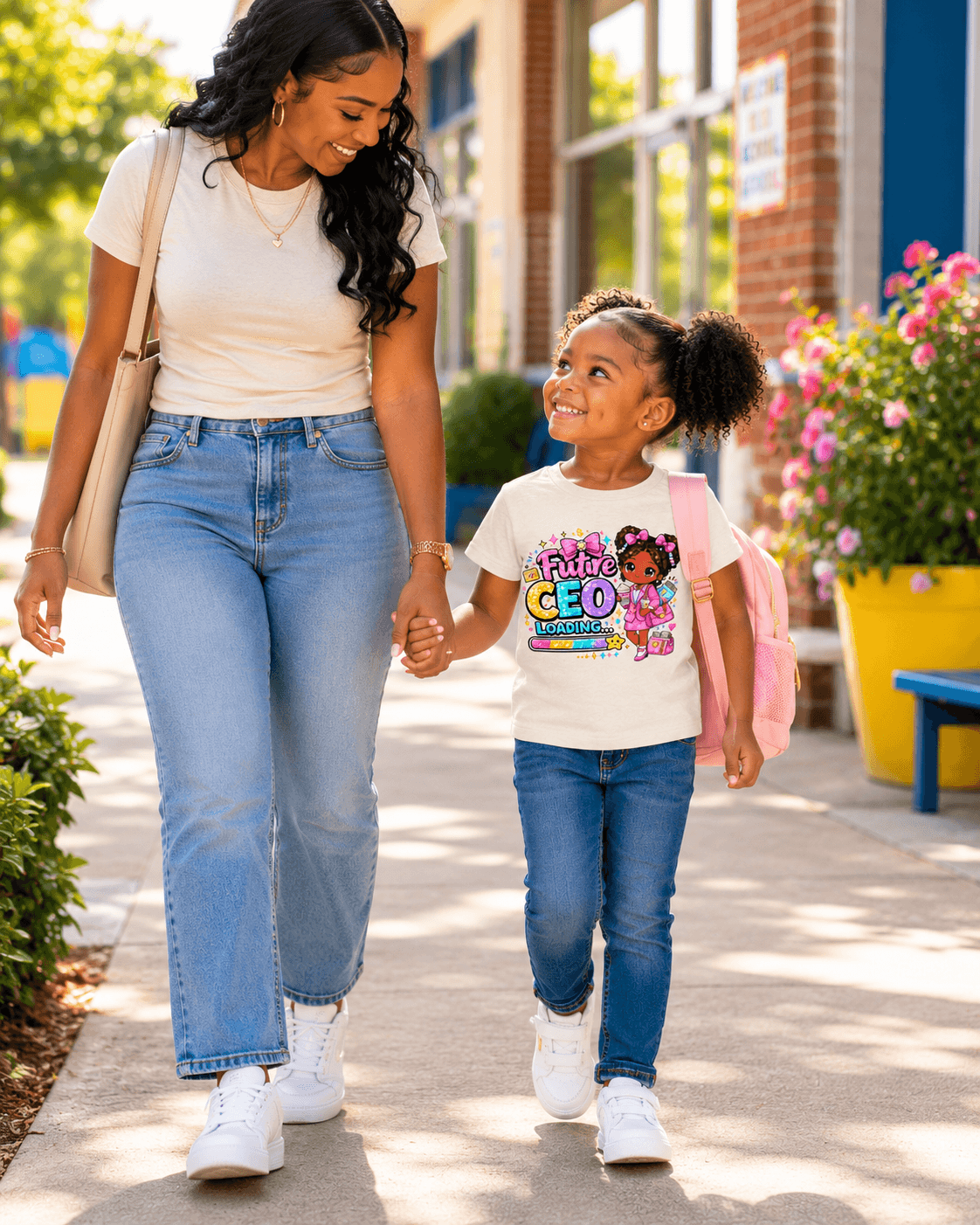 Sassy Toddler CEO Short Sleeve Tee — Back to School, Brand63