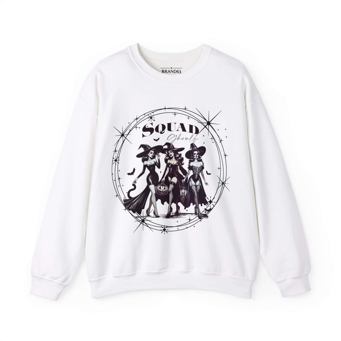 Squad Ghouls Witchy Halloween Sweatshirt, Brand63