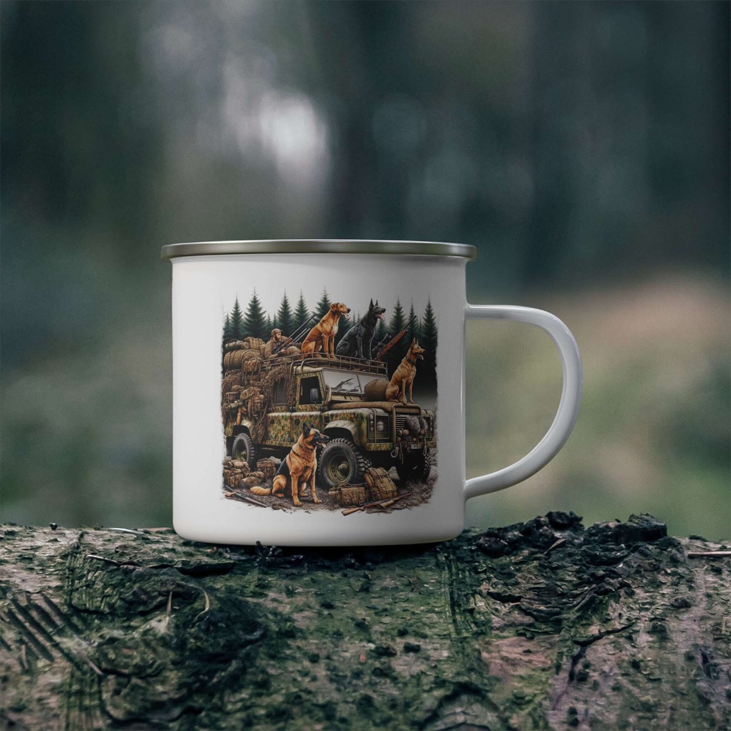 The Hunt Outdoor Adventure Camping Mug, Brand63