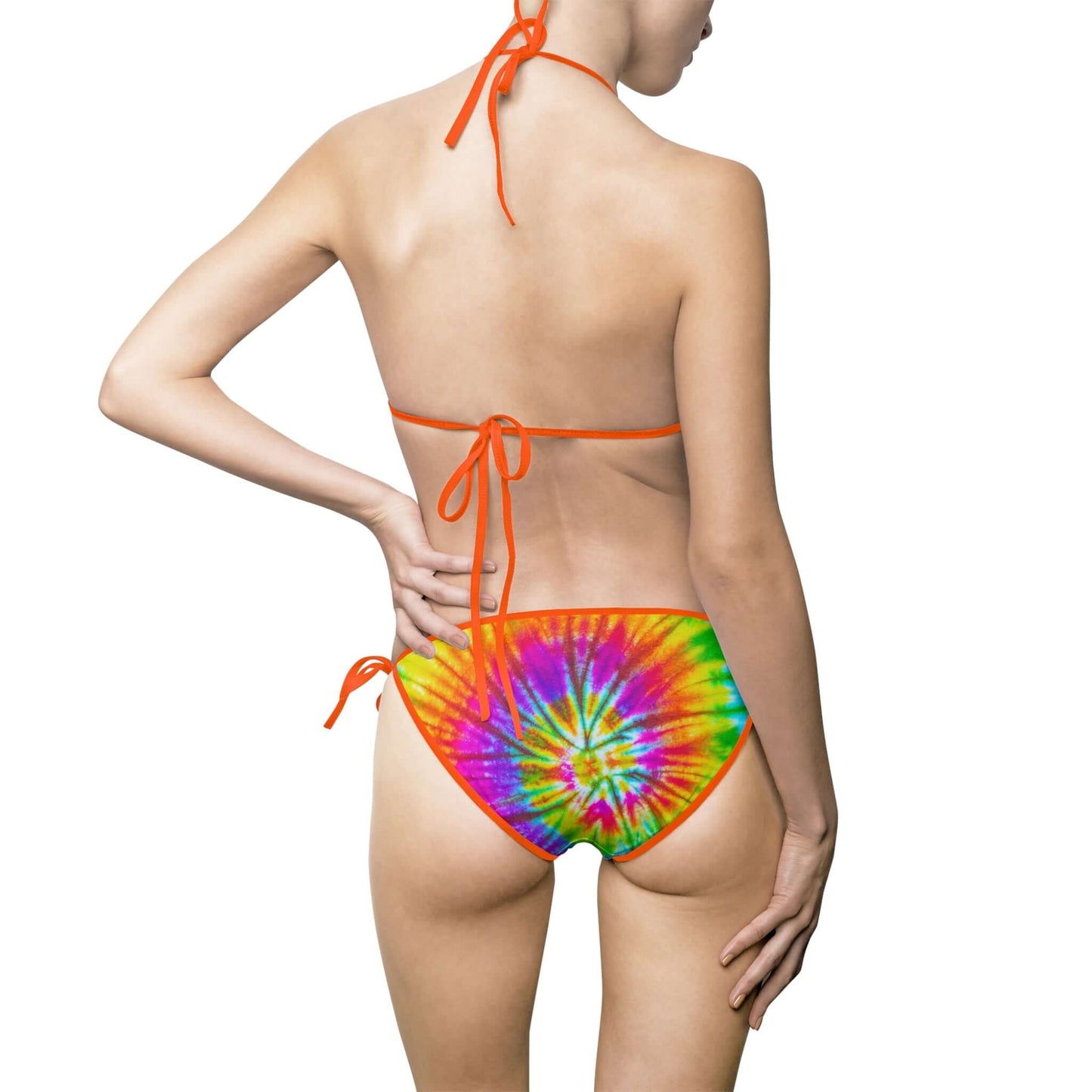 Tie-Dye Women's Two-Piece Sexy Swimsuit, Brand63