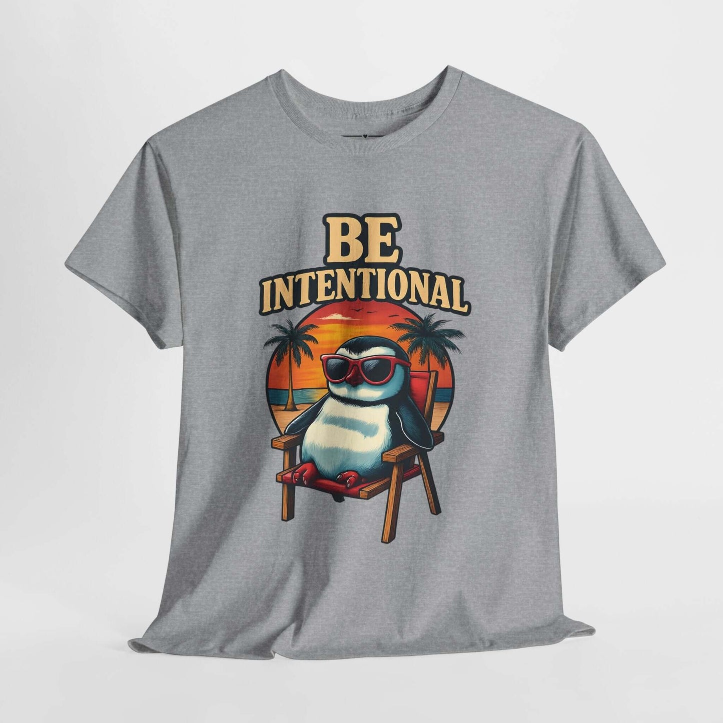 Be Intentional Positive Vibe Graphic T-Shirt, Unisex, Brand63