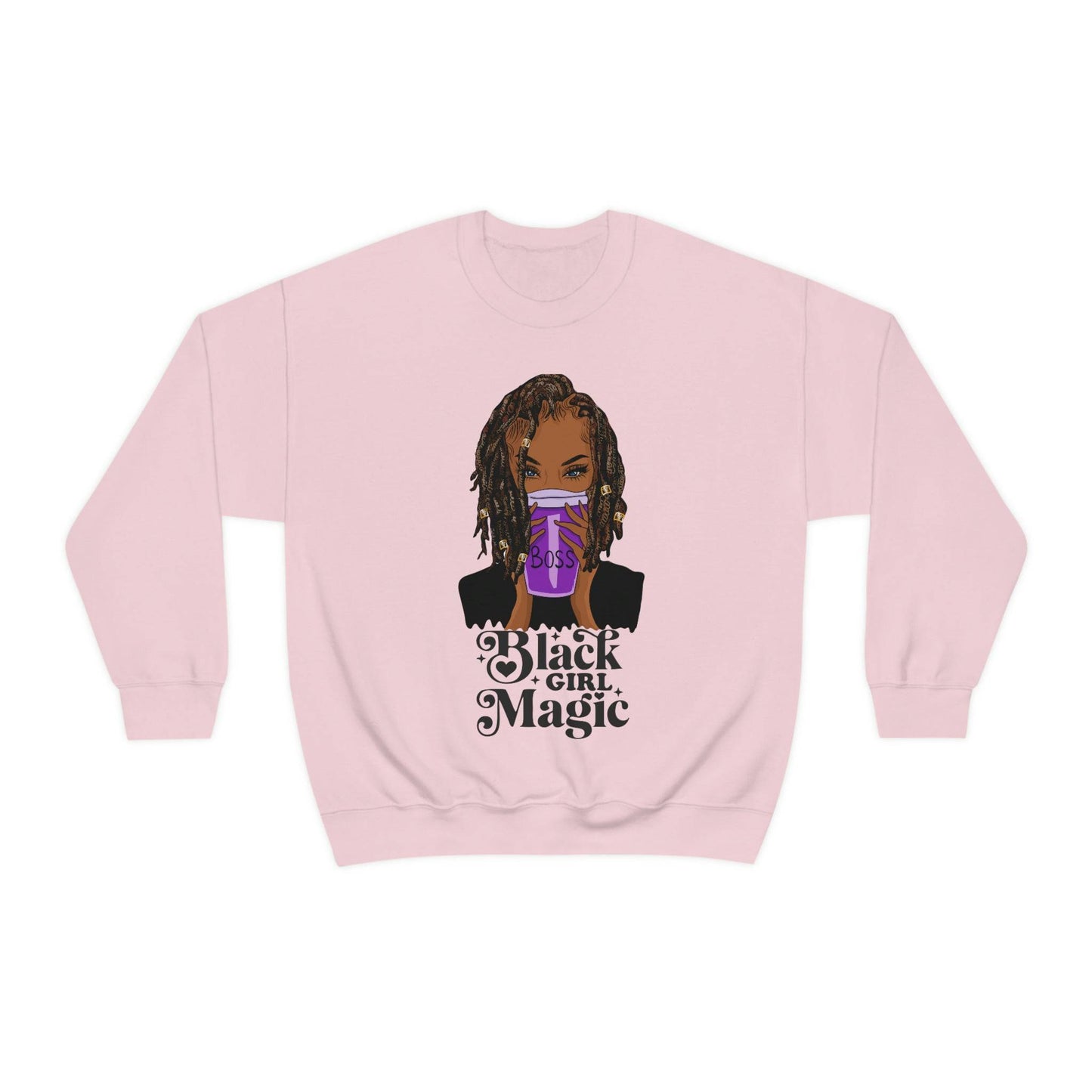 Bold and Empowering Black Girl Magic Sweatshirts for Women, Brand63