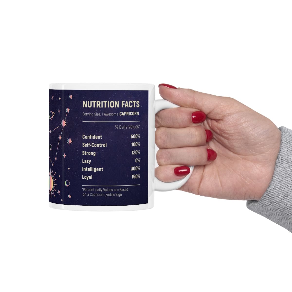 Capricorn Zodiac Mug, Brand63