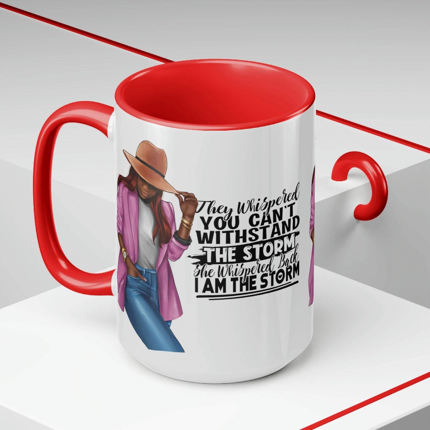 Celebrate Black History Month Mug , Black Pride and Daily Affirmations 15oz Ceramic Coffee Mug | Coffee Lovers | Tea Lover | Coffee Bar Decor, Brand63