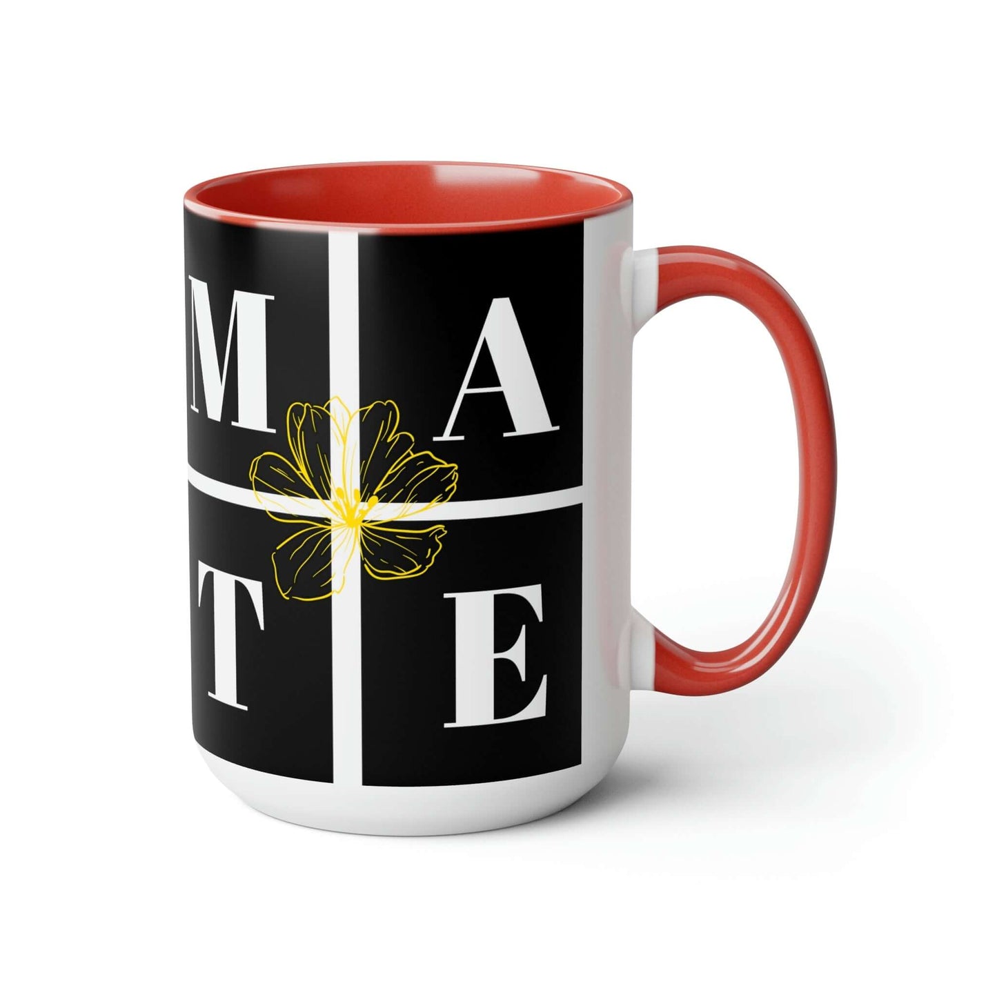Exclusive "SOUL MATE" Coffee Mugs, 15oz - Two Tone, Brand63