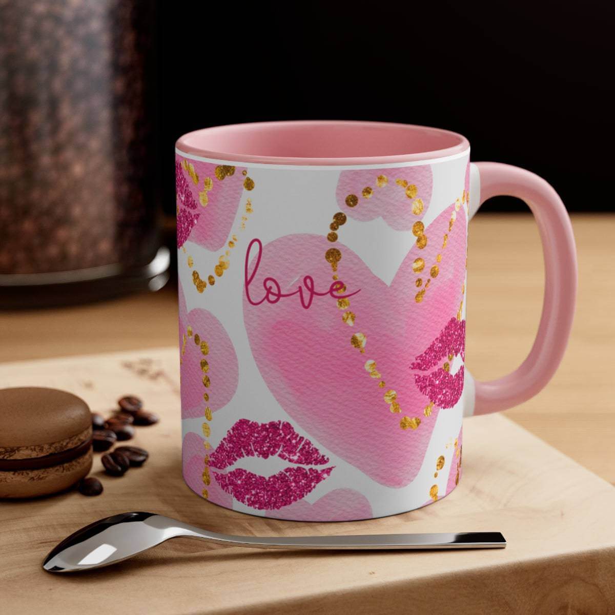 Valentine's Day Hearts Mug, coffee, coffee lover, drinking cup, Gift, Birthday Gift, Brand63