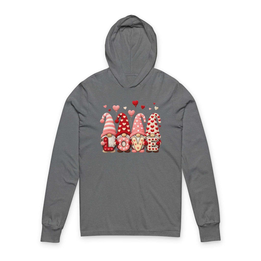 Valentine Gnome Hoodie Tee