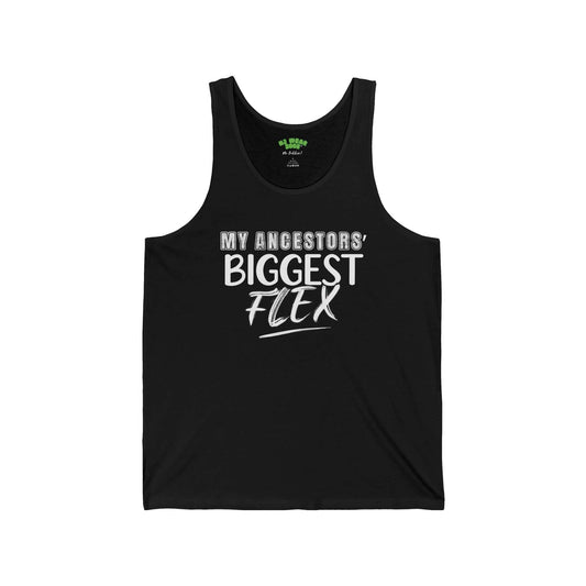 NJ WEAR 2008 - Ancestors Flex Men's Gym Muscle Tank – Streetwear Training Top Exclusive by Brand63