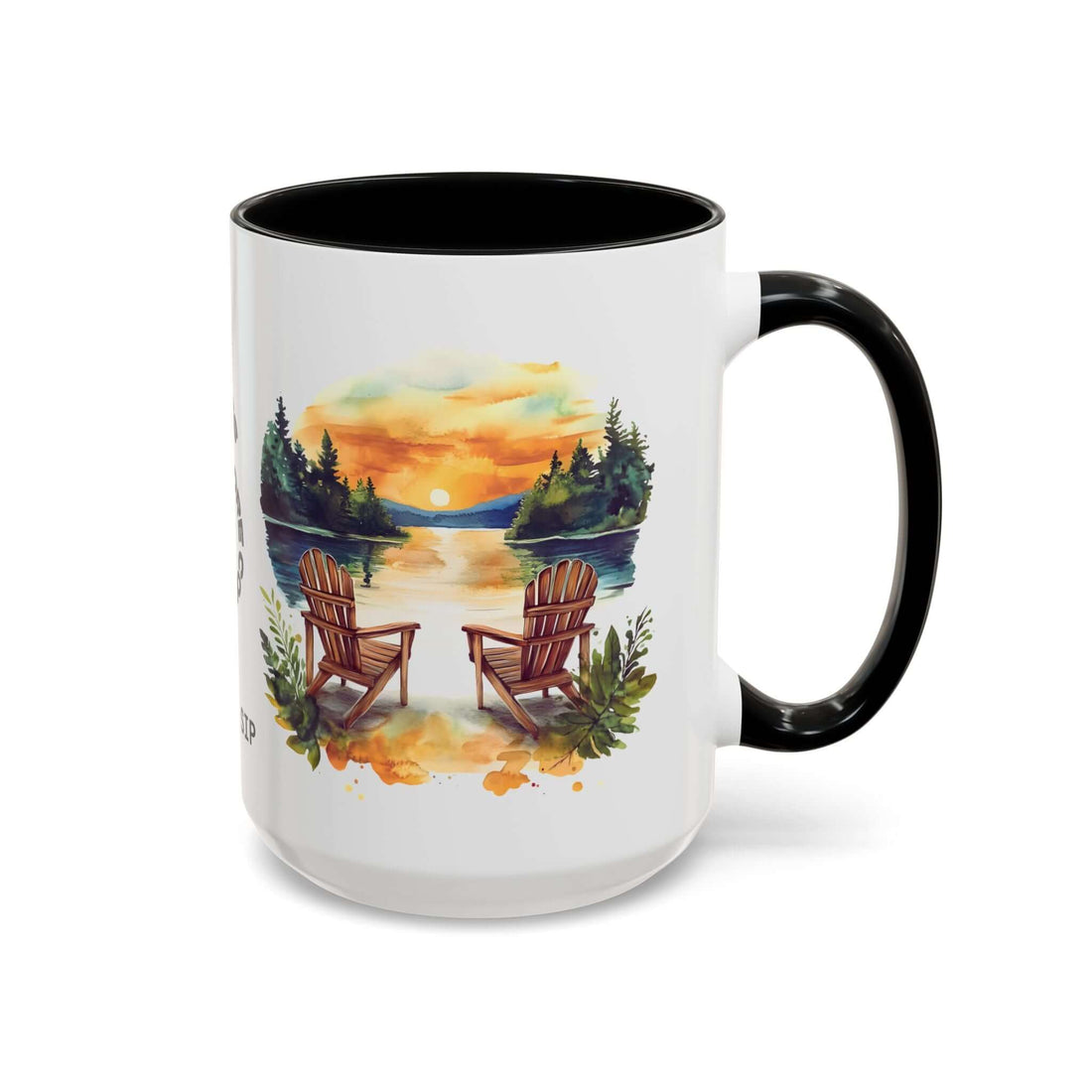 Coffee Mugs - Nature-Inspired Accent Coffee Mug by Brand63