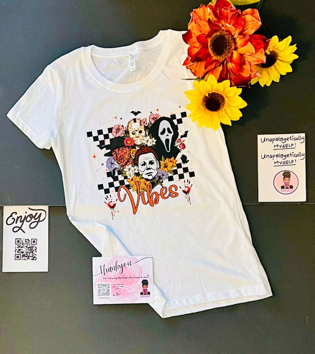 T-shirts Under $10 - Halloween Vibes Women's Tshirt | Only 1 Left by Brand63