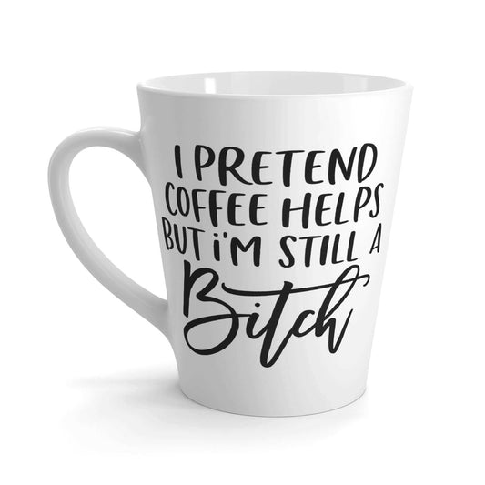 Coffee Mugs - BitchCraft 12oz Latte Coffee Mug by Brand63