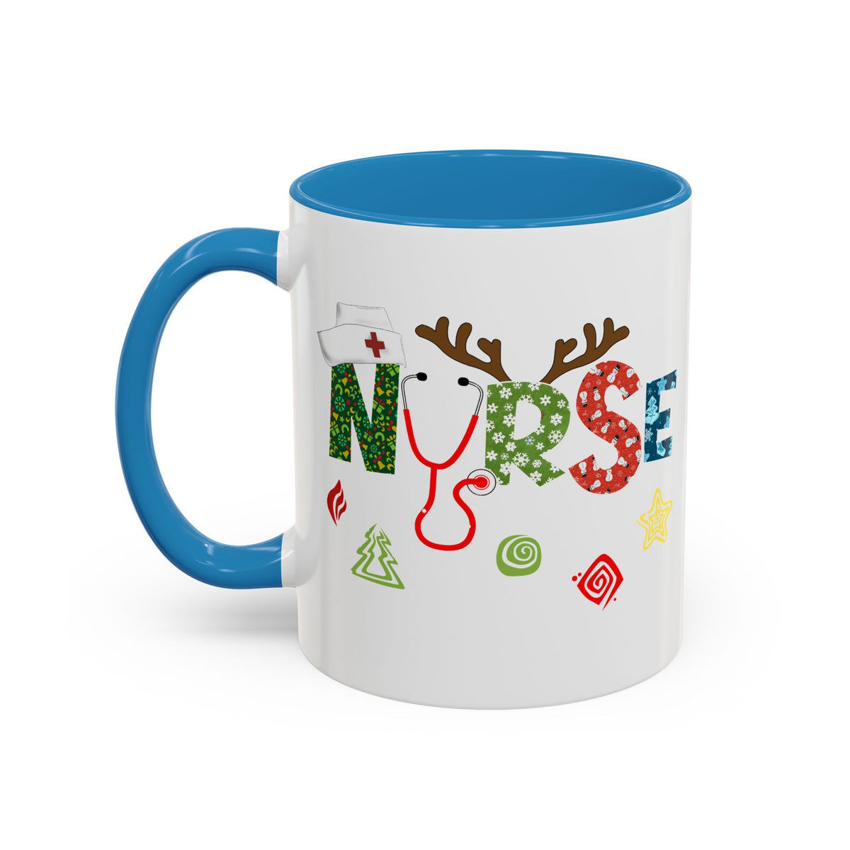 Nurse Christmas Coffee Mug