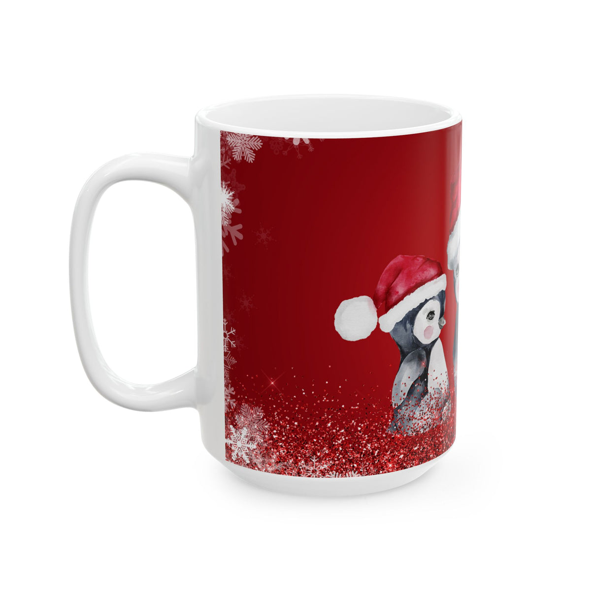 Christmas Penguin Coffee Mug  (11oz & 15oz)