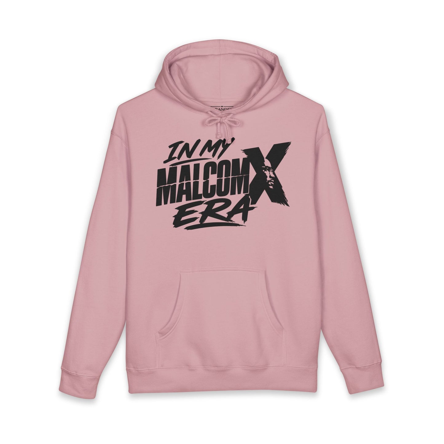 Malcolm X Graphic Hoodie — Iconic Civil Rights Portrait Sweatshirt