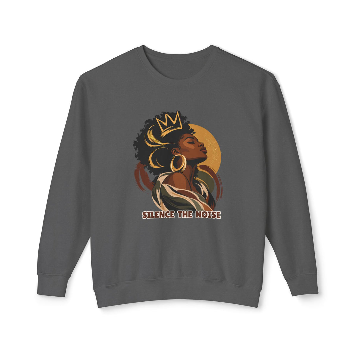 Women's Afrocentric Silence Crewneck Sweatshirt