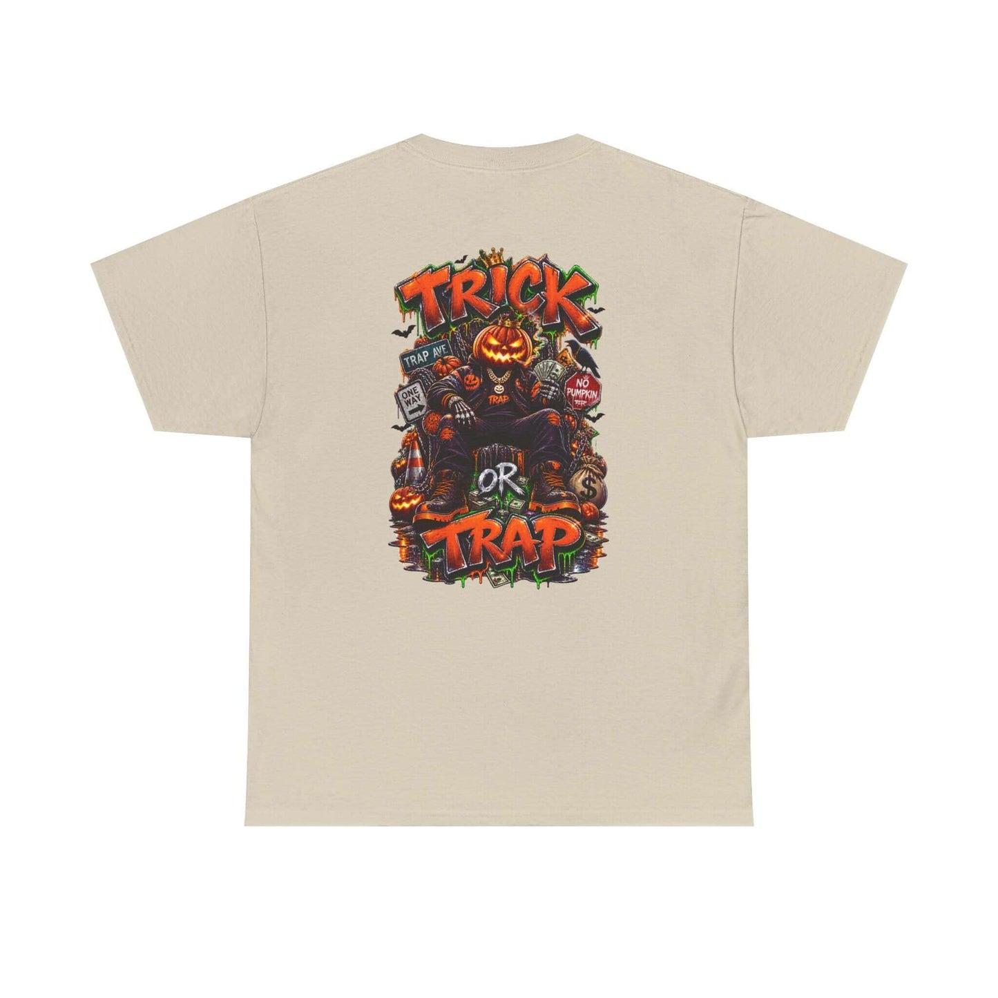 Halloween Trick or Trap Urban Streetwear T-Shirt