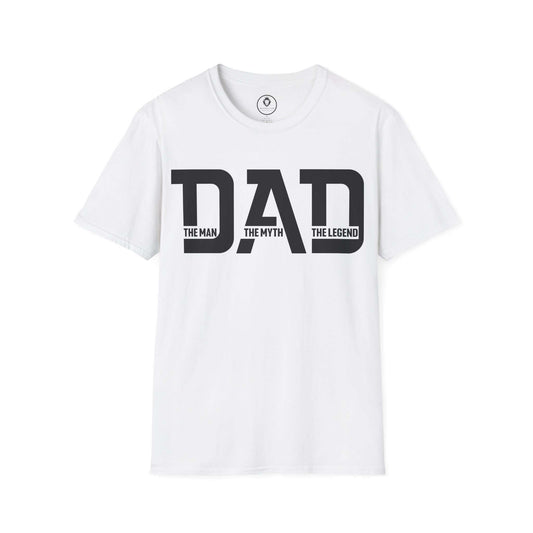 Father's Day T-Shirt | DAD, The Man The Myth The Legend, Brand63
