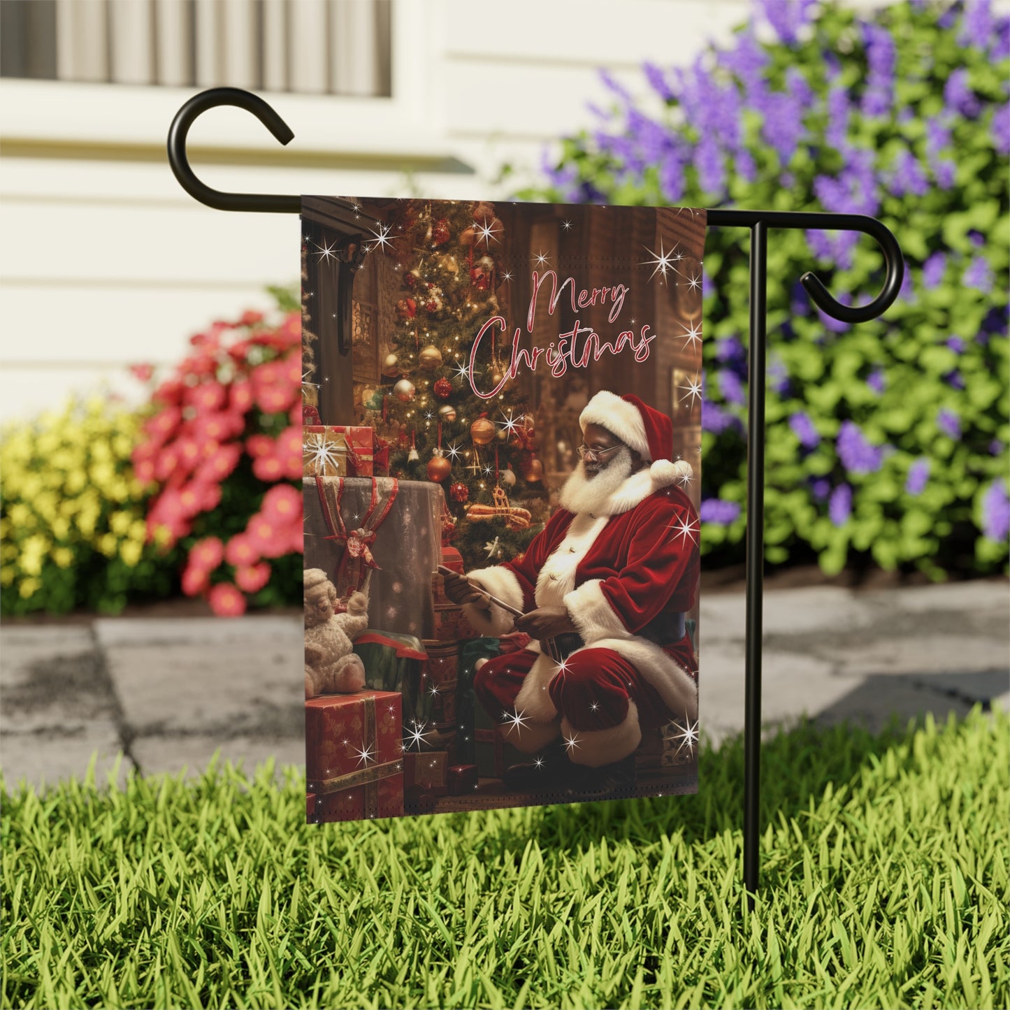 Exclusive Christmas Flag; A Journey of Family, Love, & Peace. I'll Be Home For Christmas, Brand63