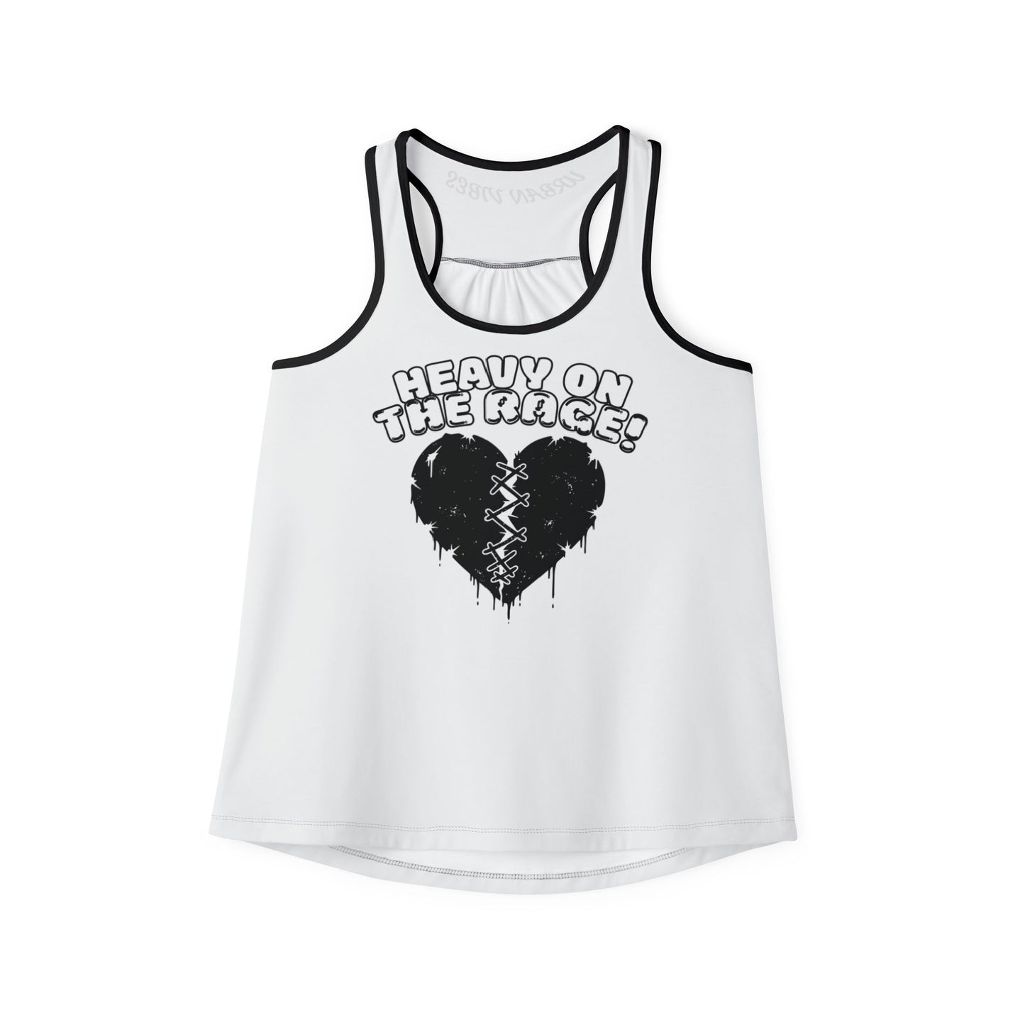 Women's Broken Heart Racerback Tank Top