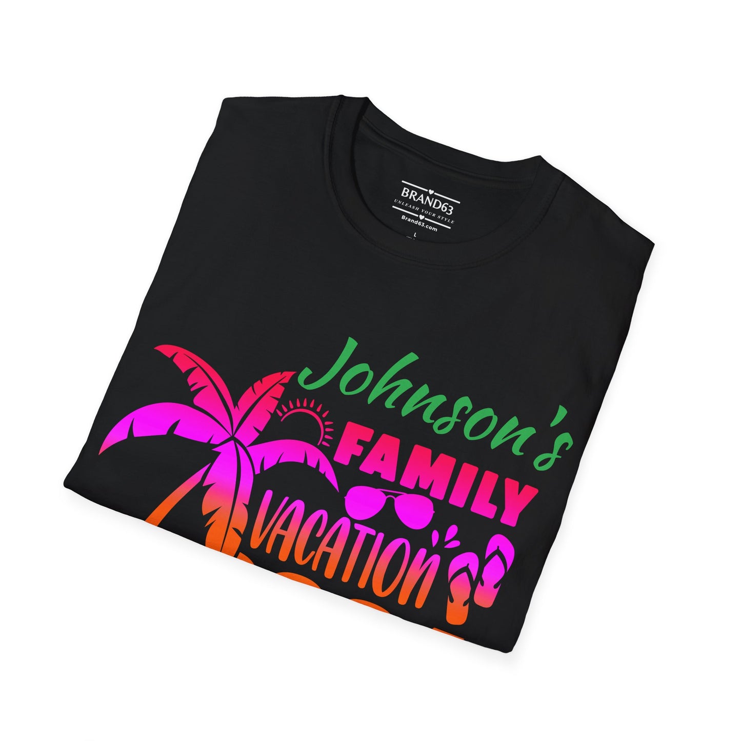 Custom Personalized Family Vacation T-Shirt