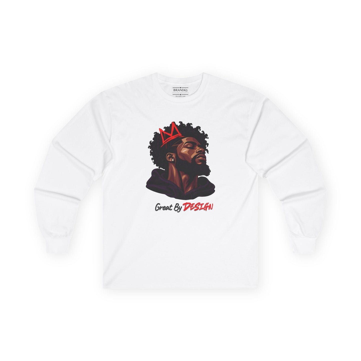 Great King Men's Graphic Long Sleeve Tee
